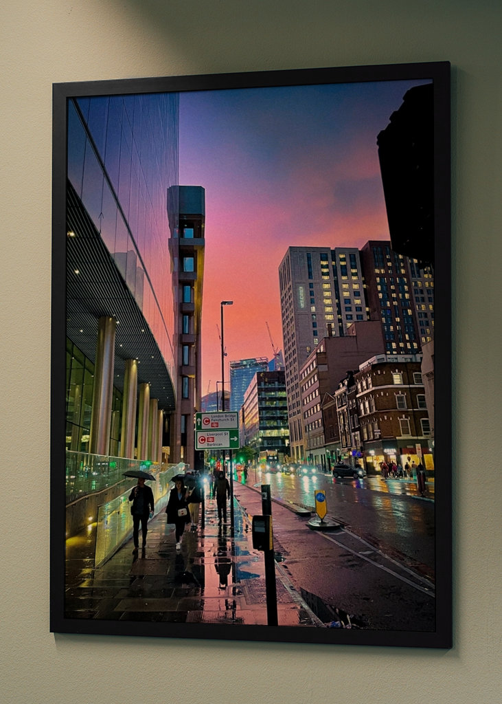 City Sunset in London