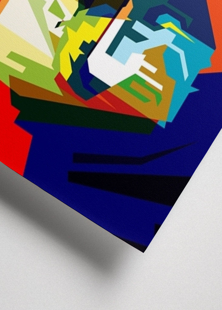 Jake Gyllenhaal Retro WPAP