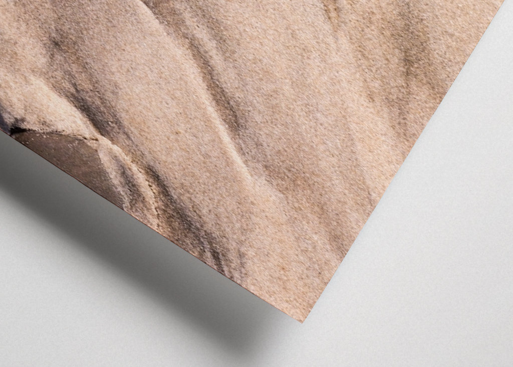 Stones on the sandy beach