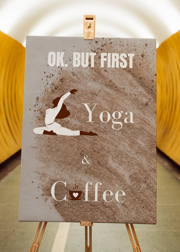 OKÉ, DE ELŐSZÖR JÓGA ÉS KÁVÉ