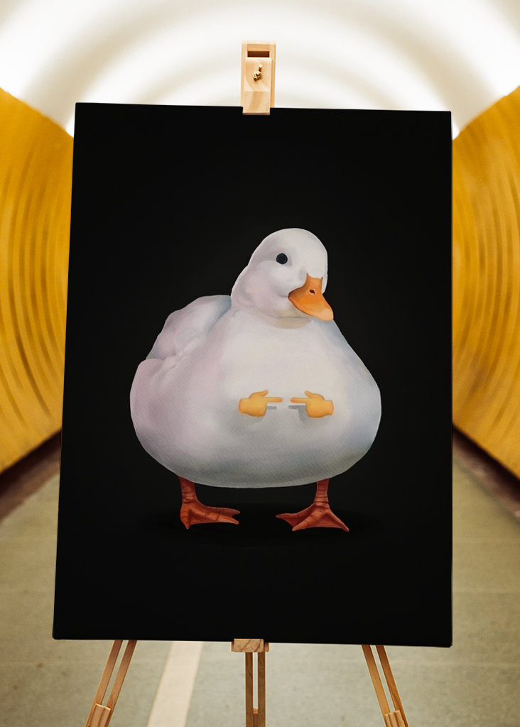 Cute Duck - Meme