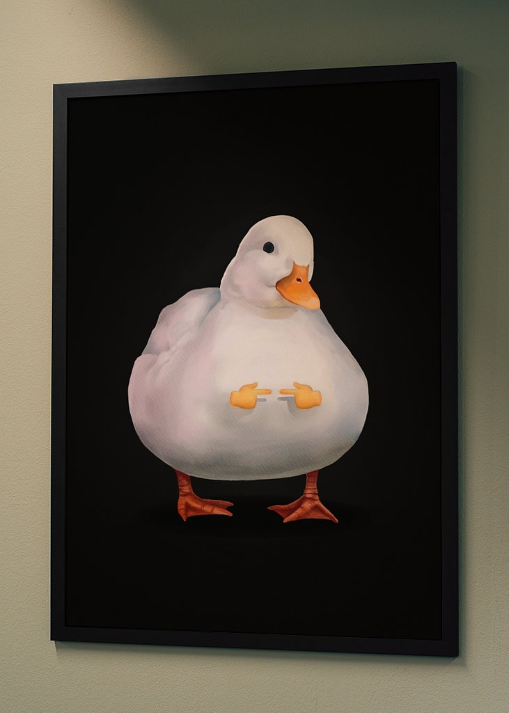 Cute Duck - Meme