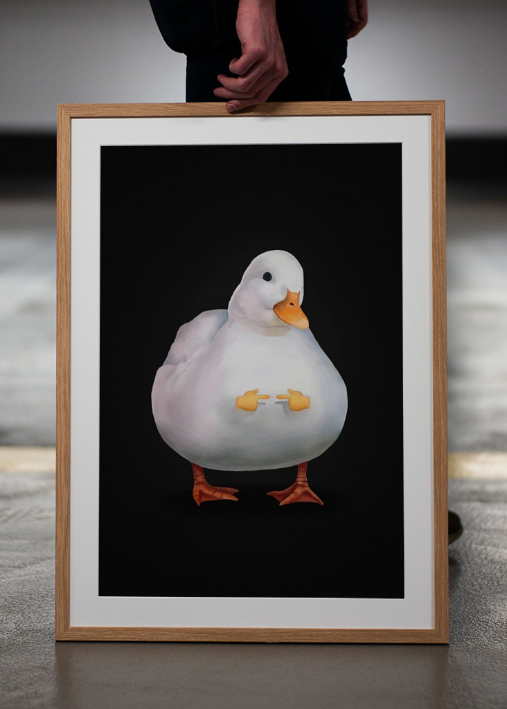 Cute Duck - Meme
