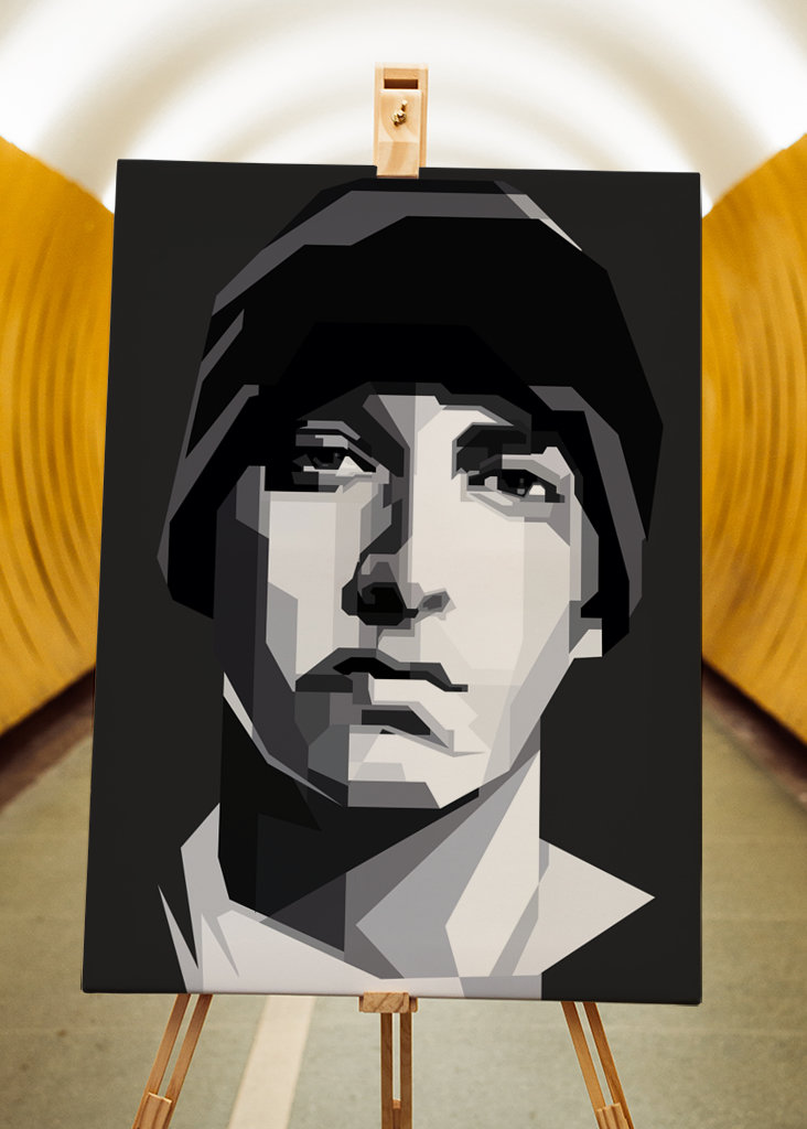 Black Poster EMINEM