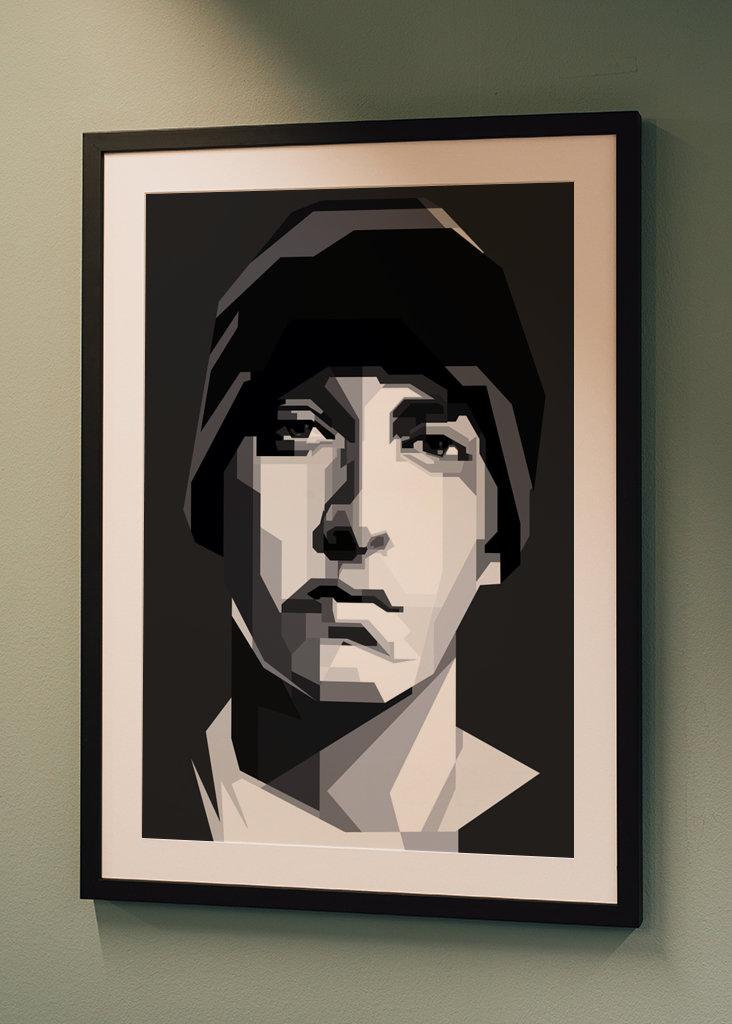 Black Poster EMINEM