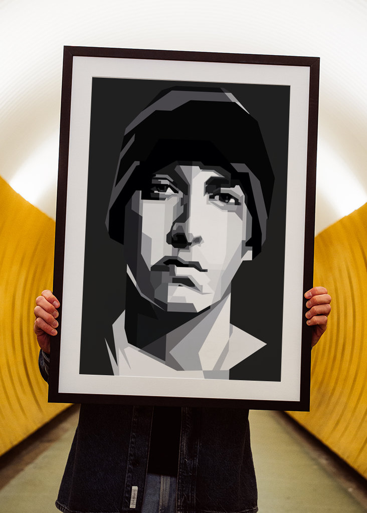 Black Poster EMINEM