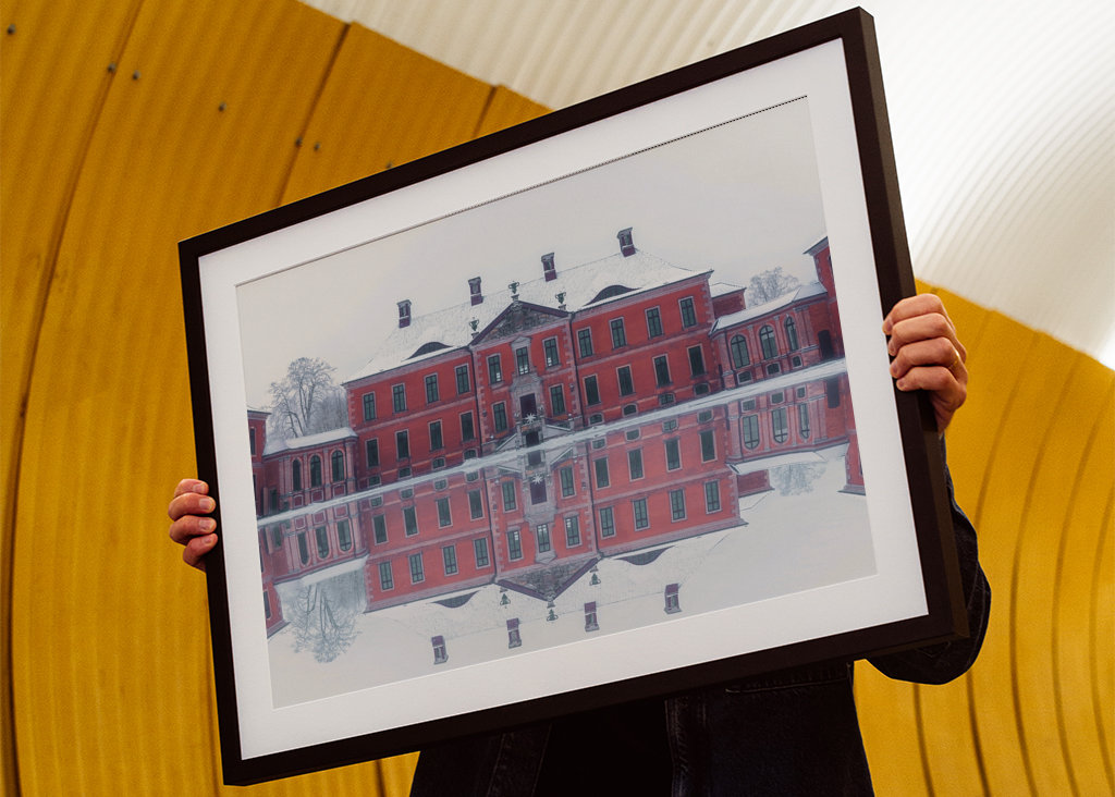 Et slot i to verdener