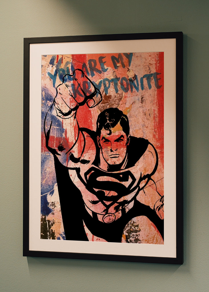 pop art - superman