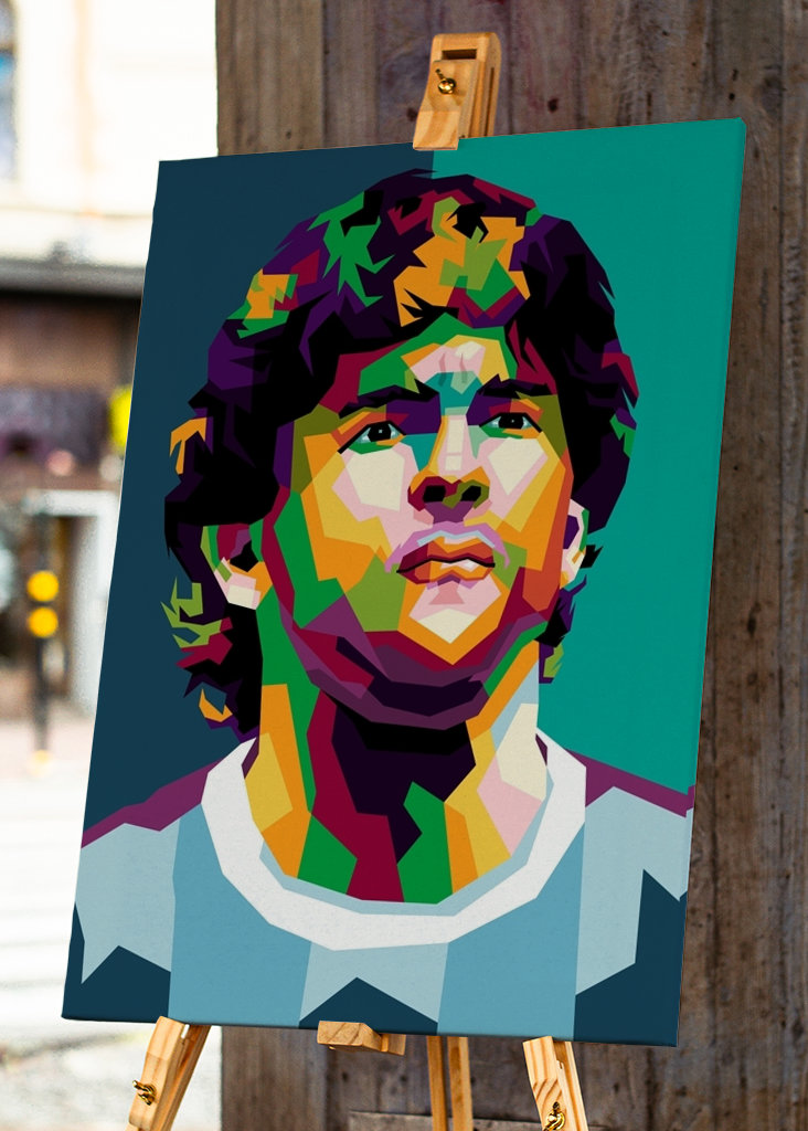 Le pop art de Maradona