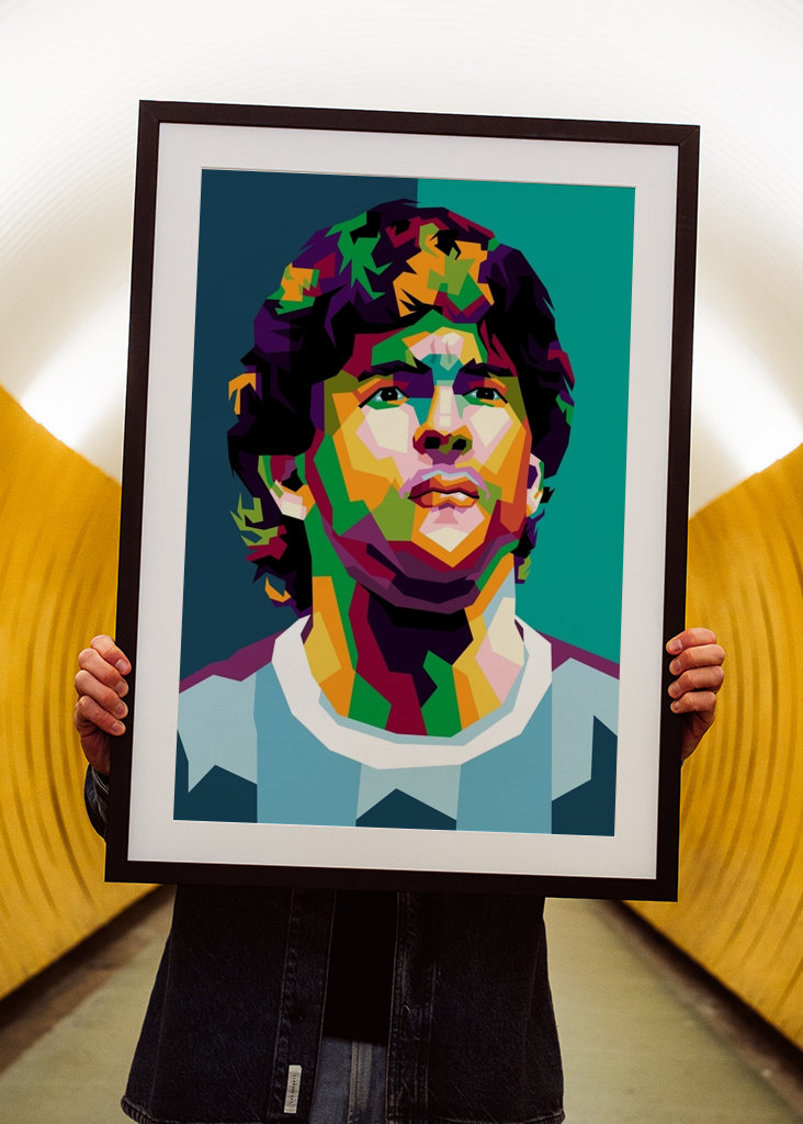 Le pop art de Maradona