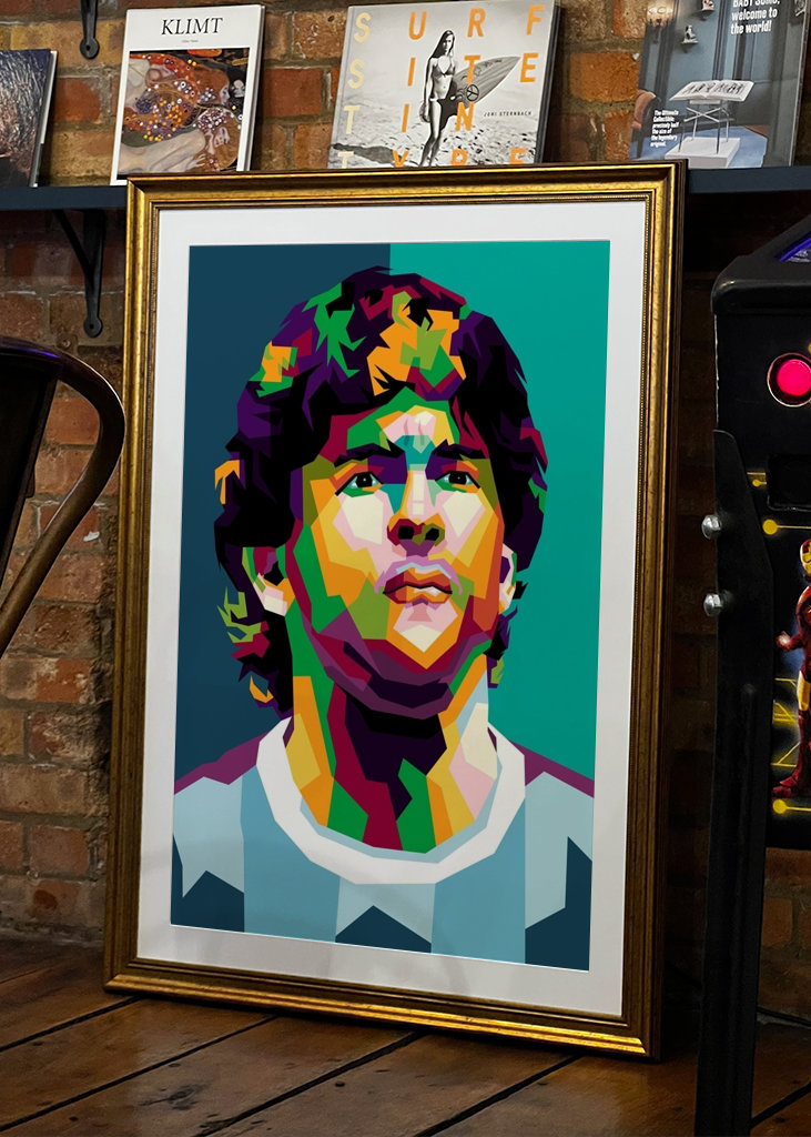 Le pop art de Maradona