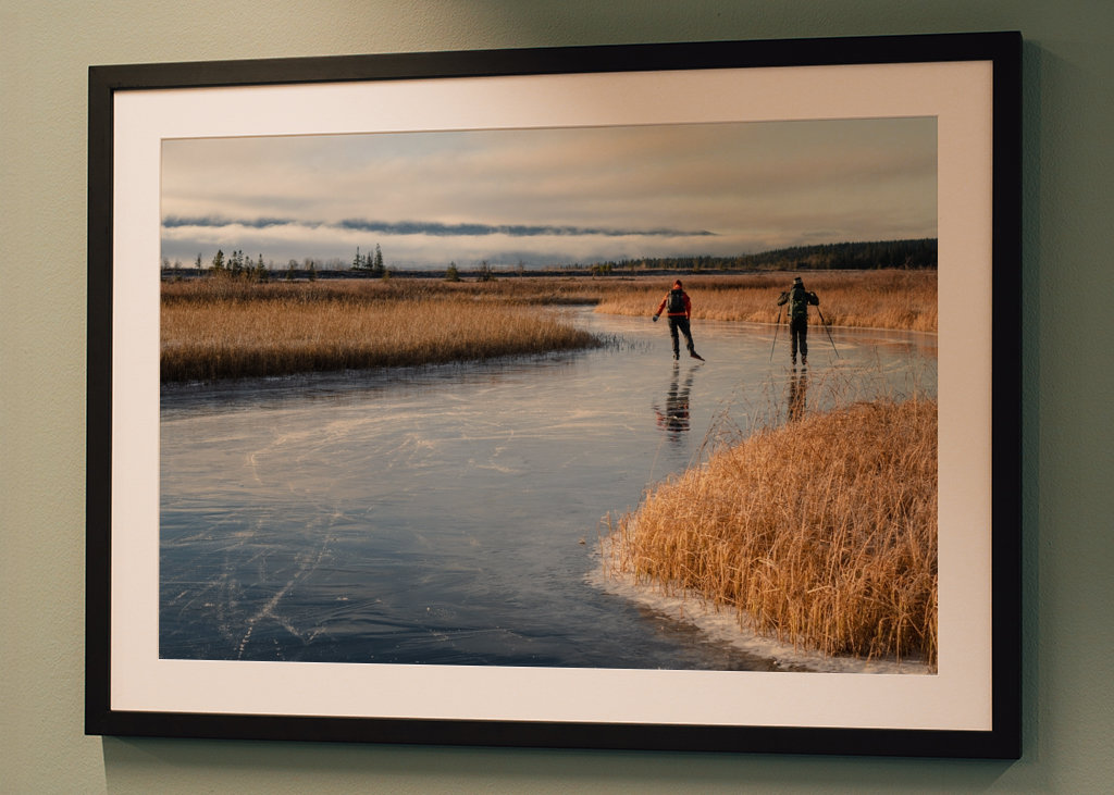 Skøjteløb på søen Ånnsjön