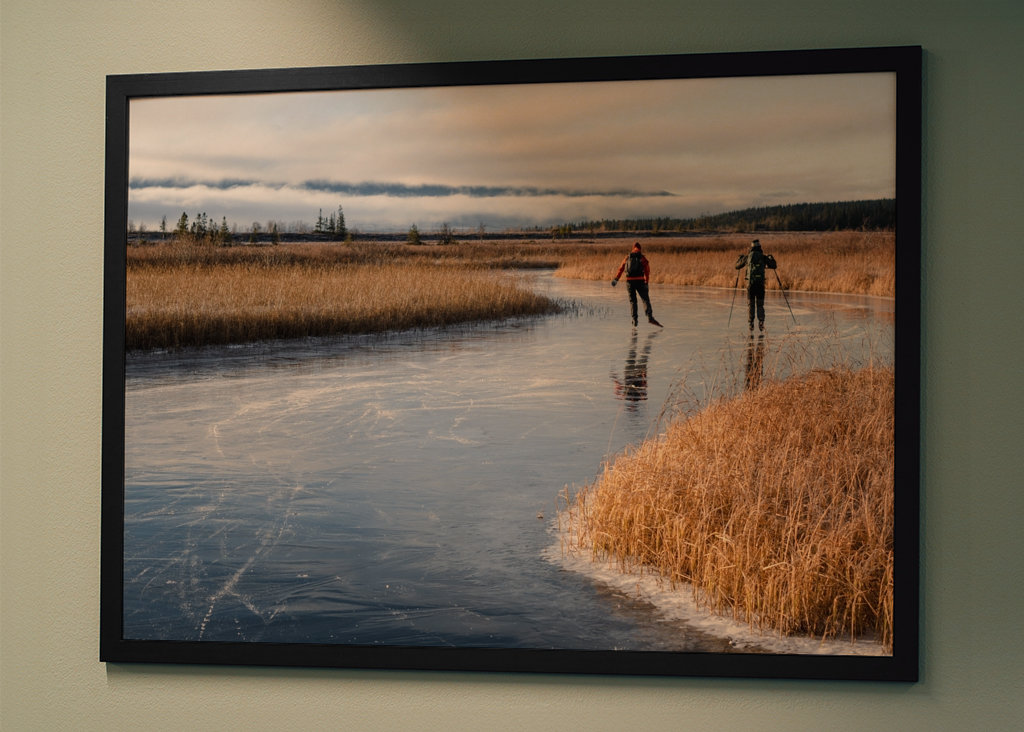 Skøjteløb på søen Ånnsjön
