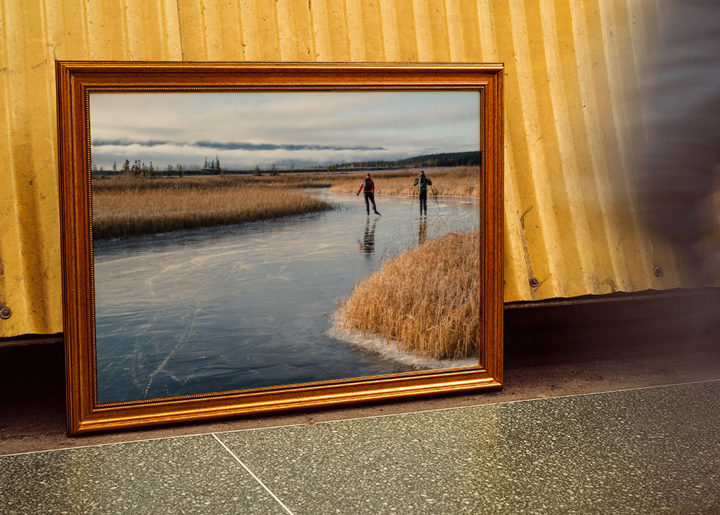 Skøjteløb på søen Ånnsjön