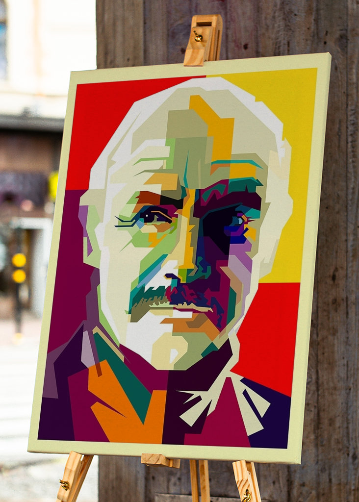 Sean Connery Pop-taide WPAP