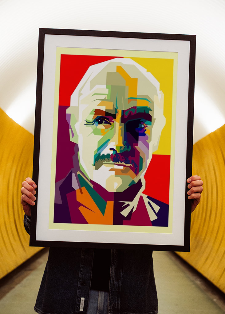 Sean Connery Pop-taide WPAP