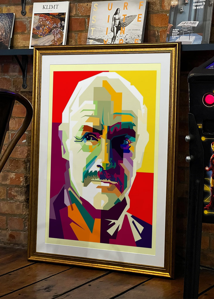 Sean Connery Pop-taide WPAP