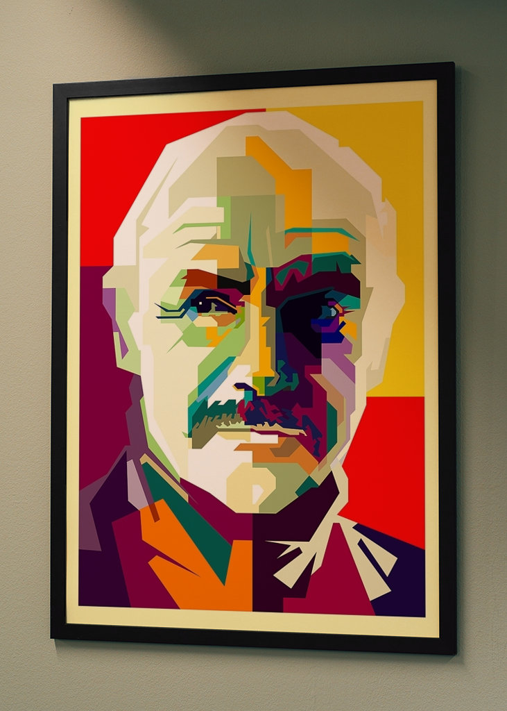 Sean Connery Pop-taide WPAP