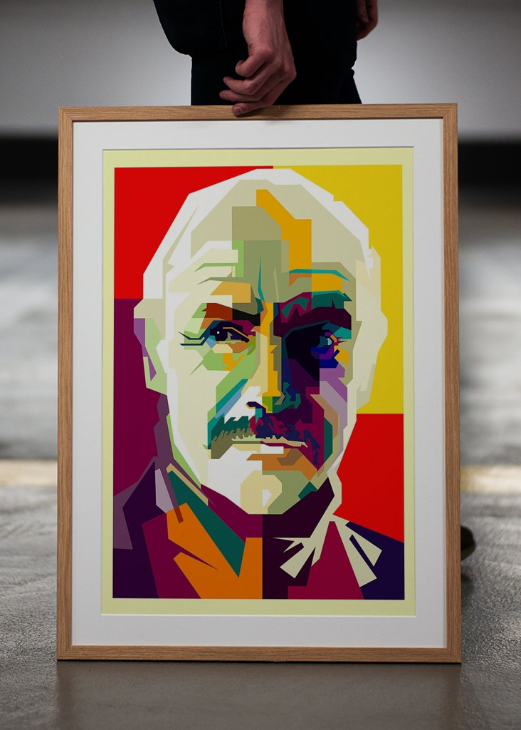 Sean Connery Pop-taide WPAP