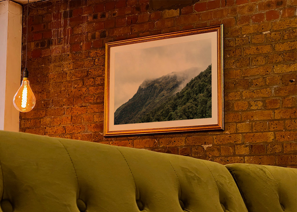 Tåge i Milford Sound