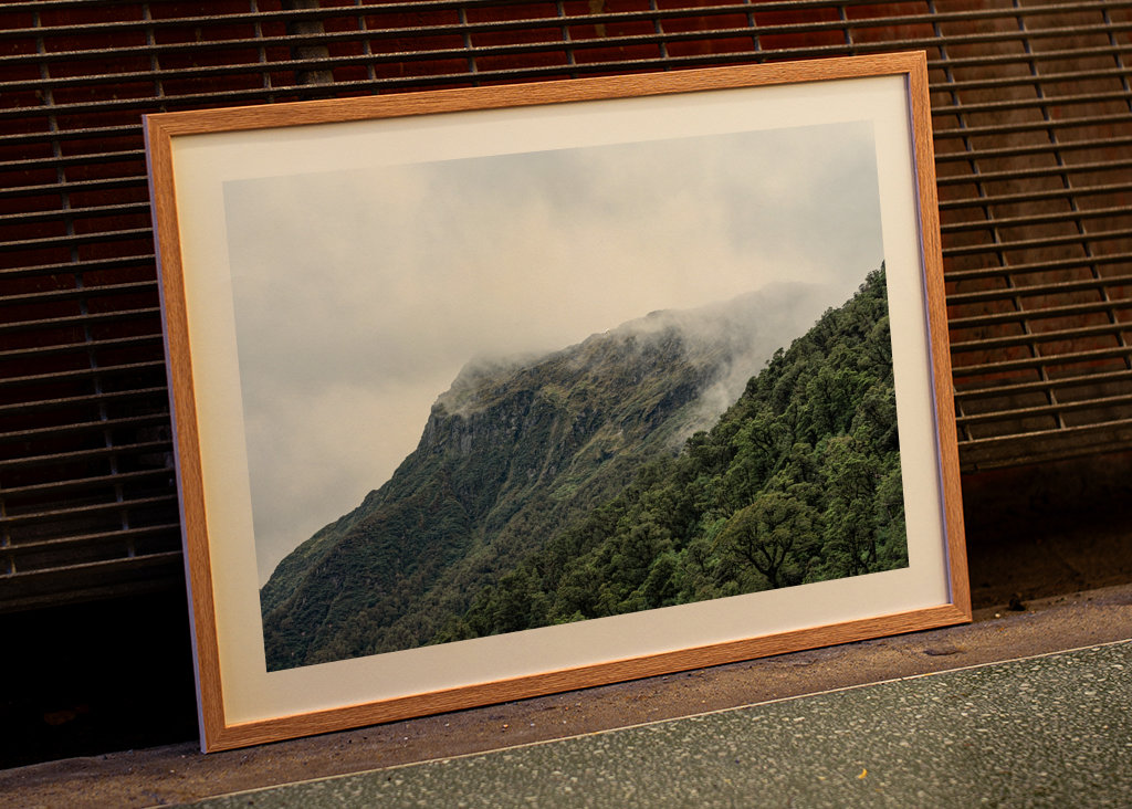 Tåge i Milford Sound