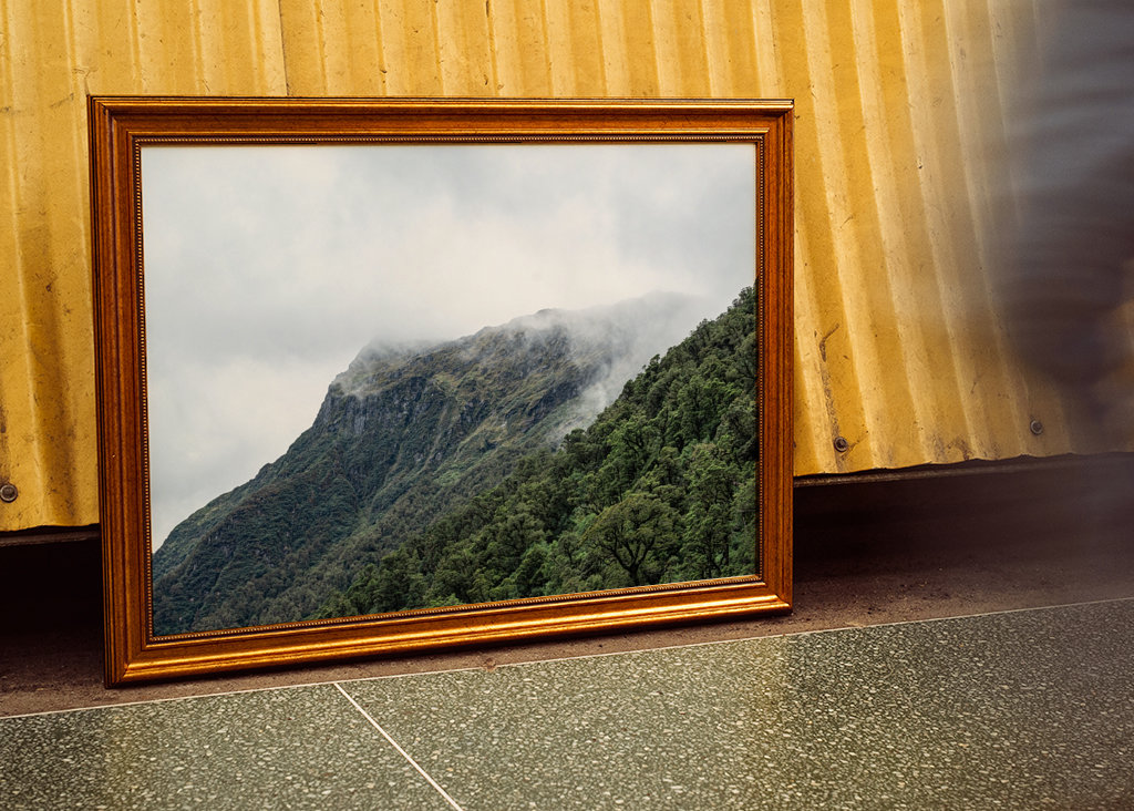 Tåge i Milford Sound