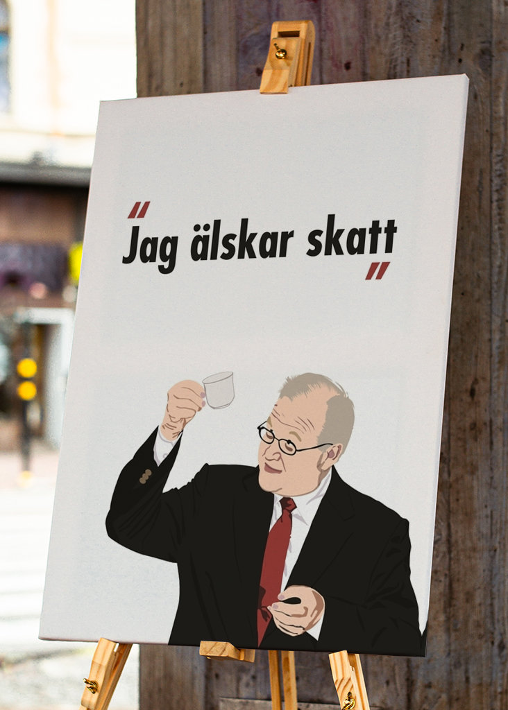 I Love Tax Poster