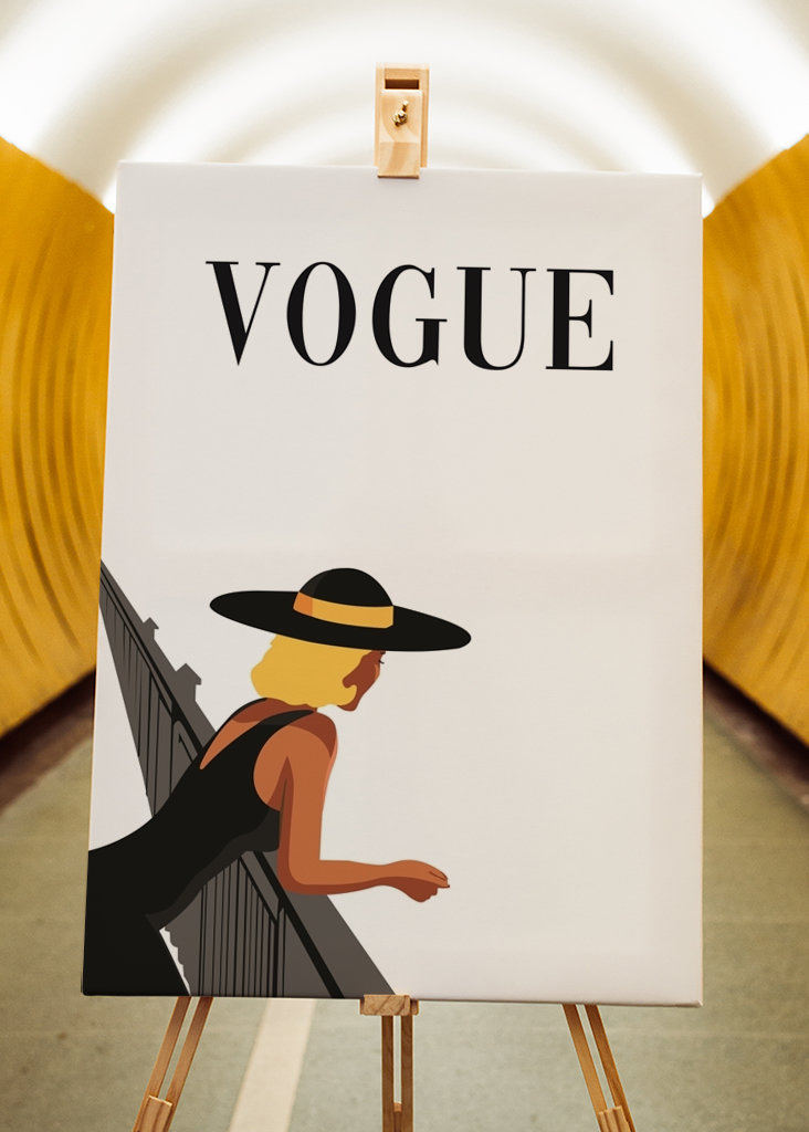Vogue Plakat