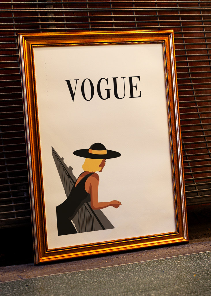 Cartaz da Vogue posters & Art Prints de Viktor Håkansson - Printler