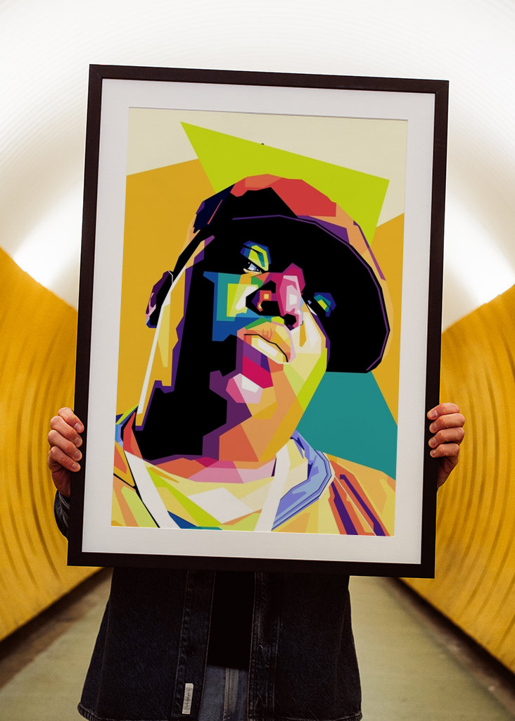 Biggie Smalls pop art