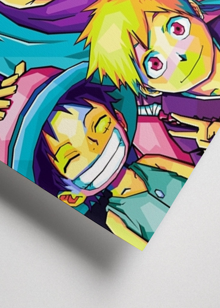 anime legendák pop art