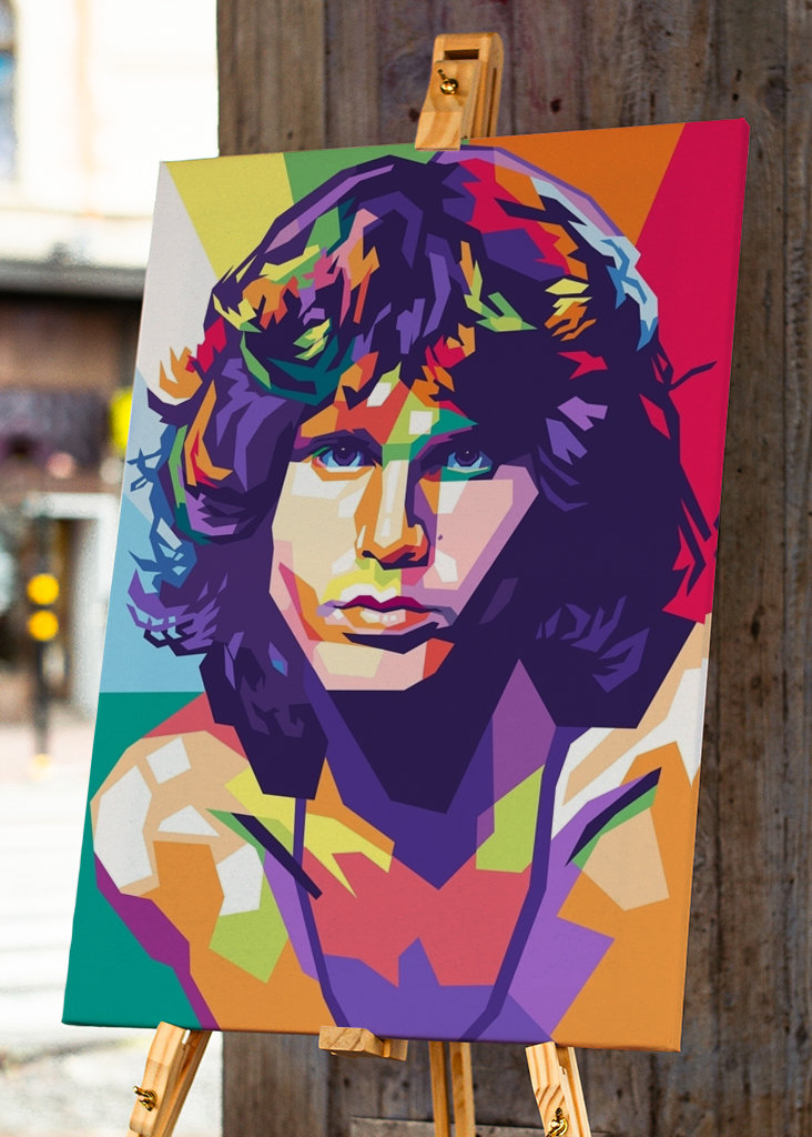 Jim Morrison Pop Art