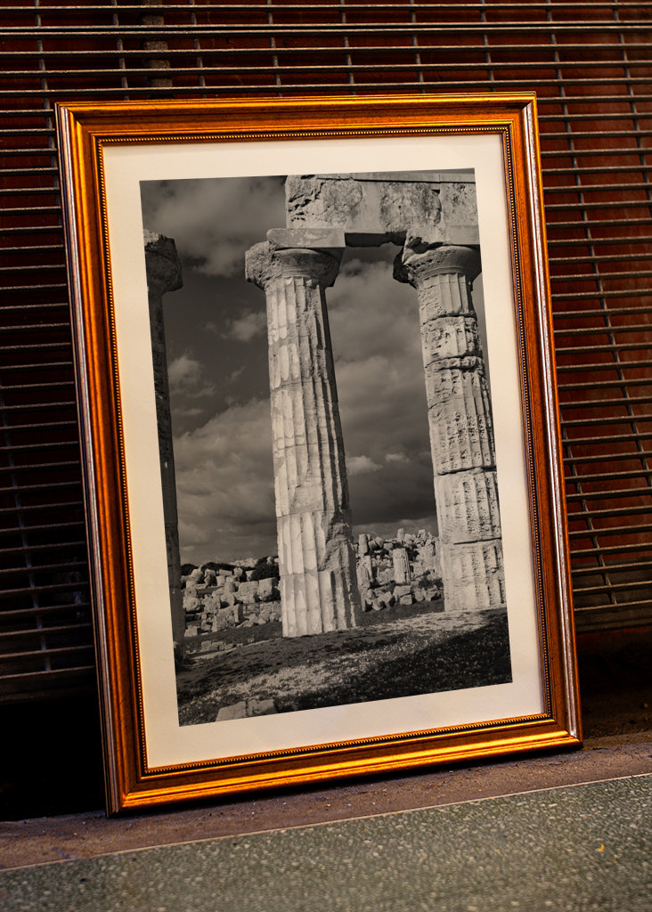 Greek temple on Sicily
