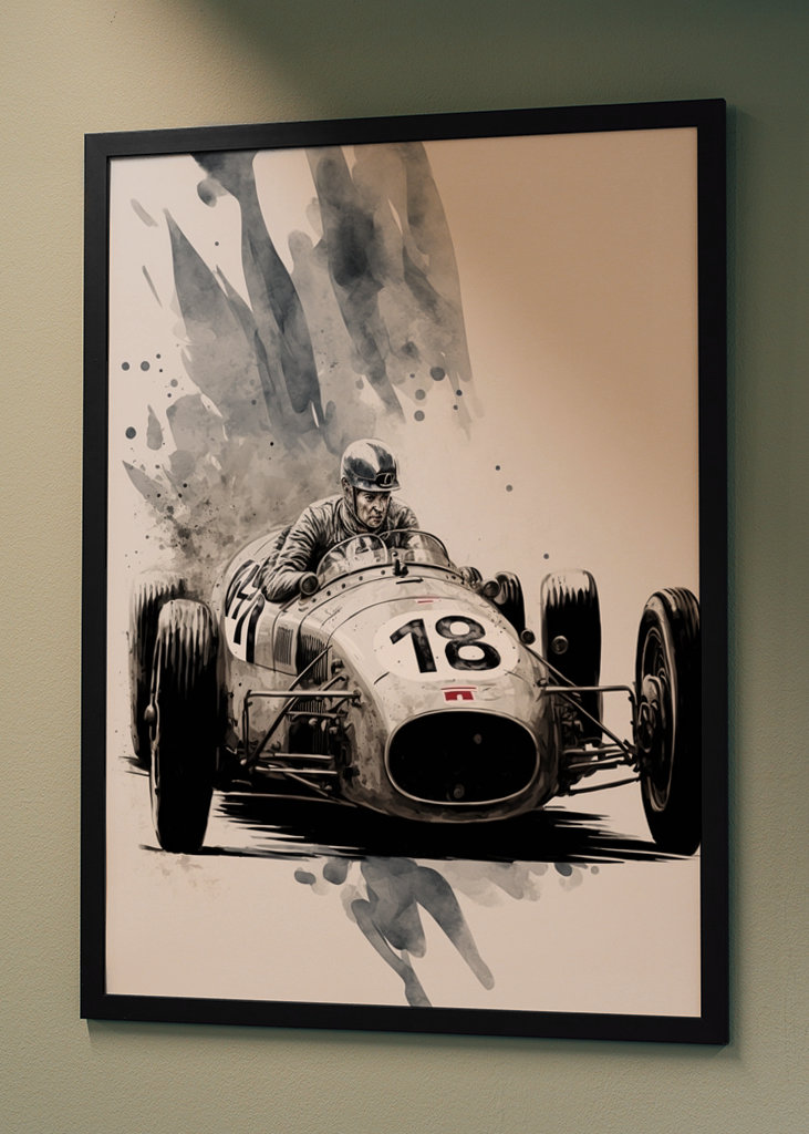 Klassieke raceauto 1