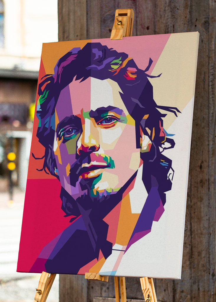 Chris Cornell Pop Art