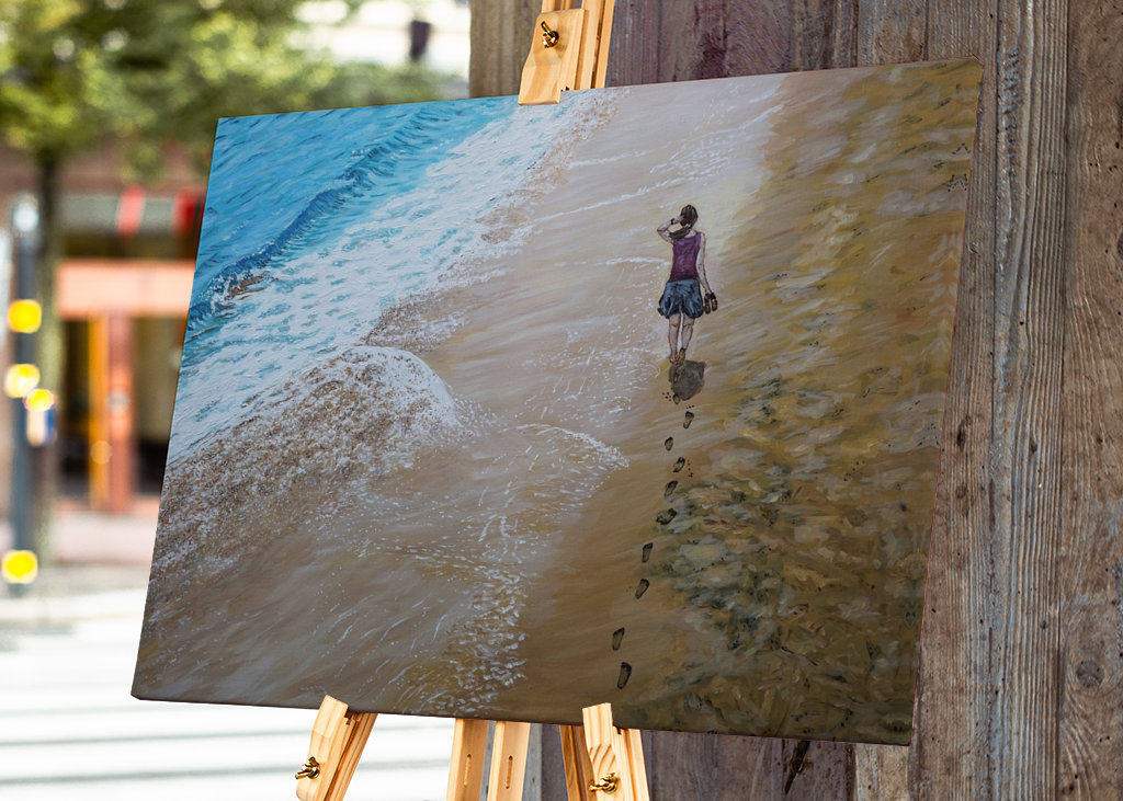 Spaziergang am Strand