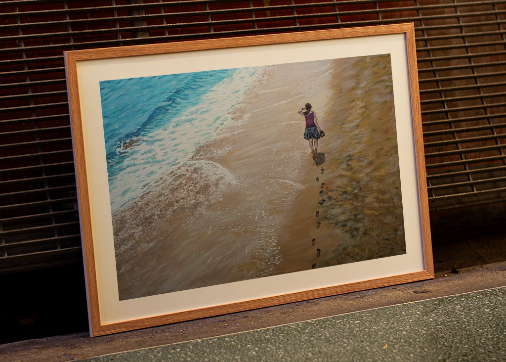 Spaziergang am Strand