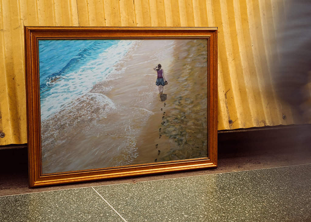 Spaziergang am Strand