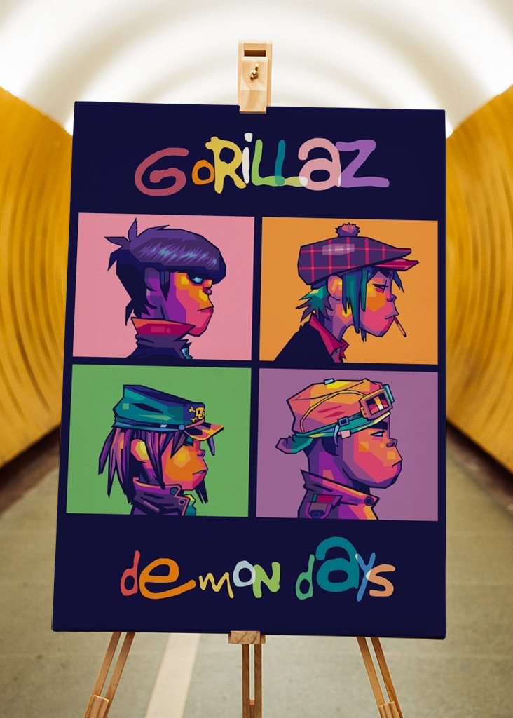 Gorillaz Band WPAP