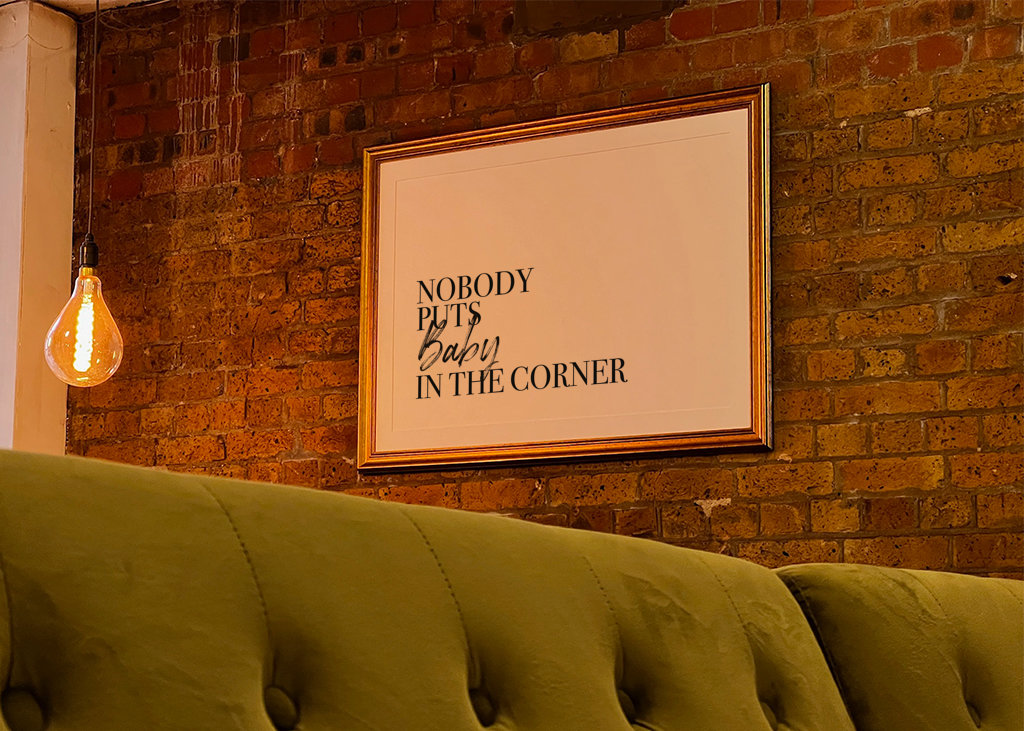 Niemand stellt das Baby in die Ecke