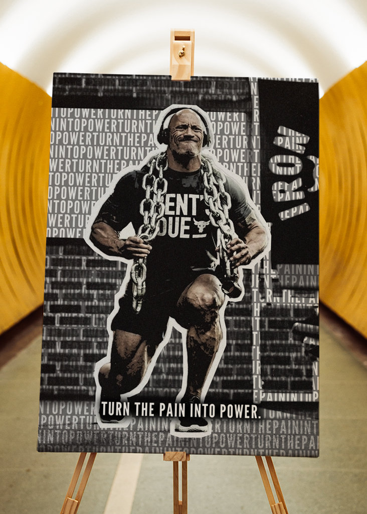 Rock motivationer plakat