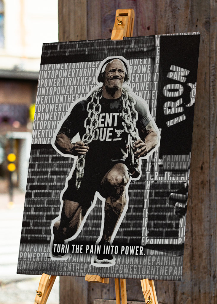 Rock motivationer plakat