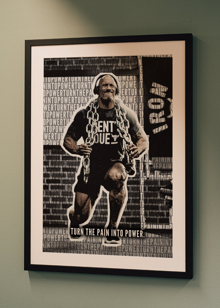 Rock motivationer plakat