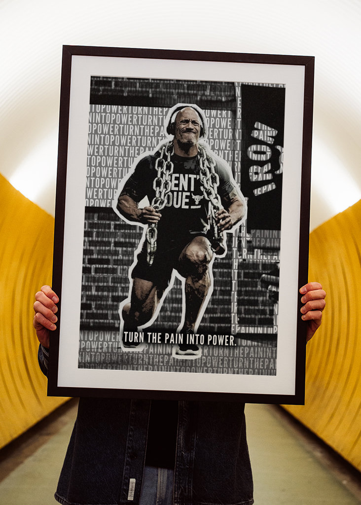 Rock motivationer plakat