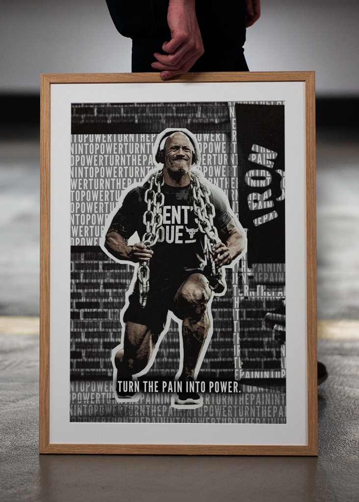 Rock motivationer plakat