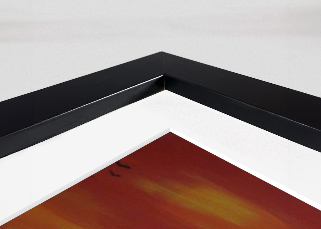 Zachód słońca na sawannie