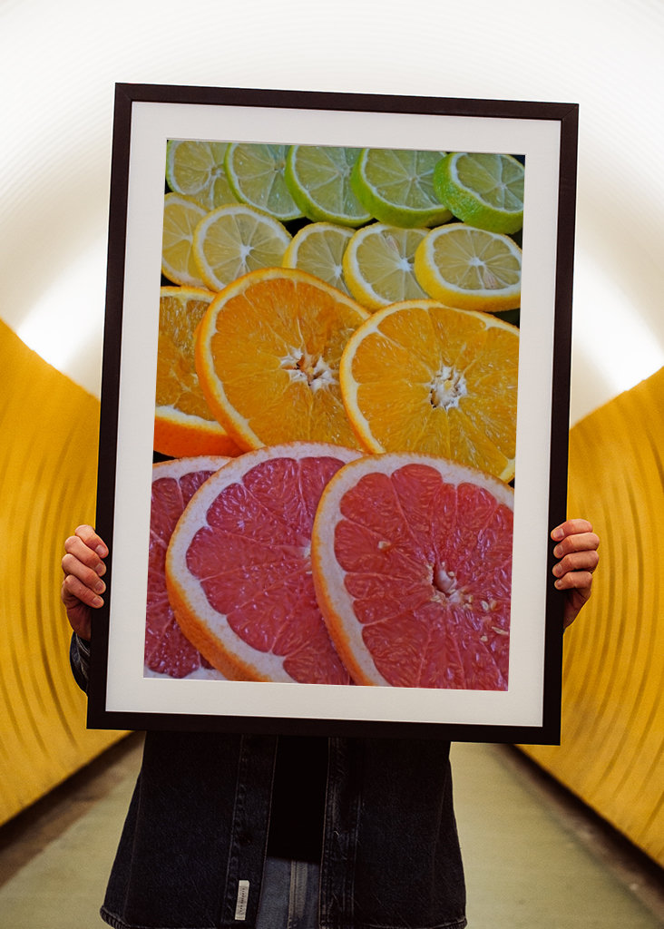 Zitrusfrüchte in Scheiben 