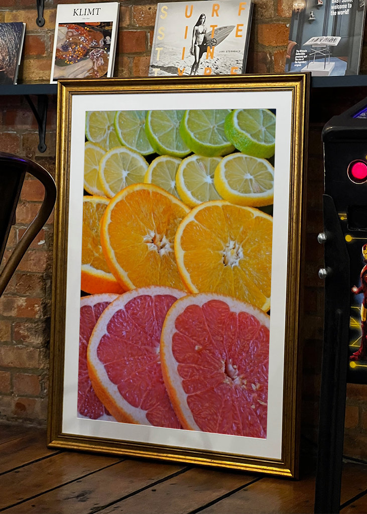 Zitrusfrüchte in Scheiben 