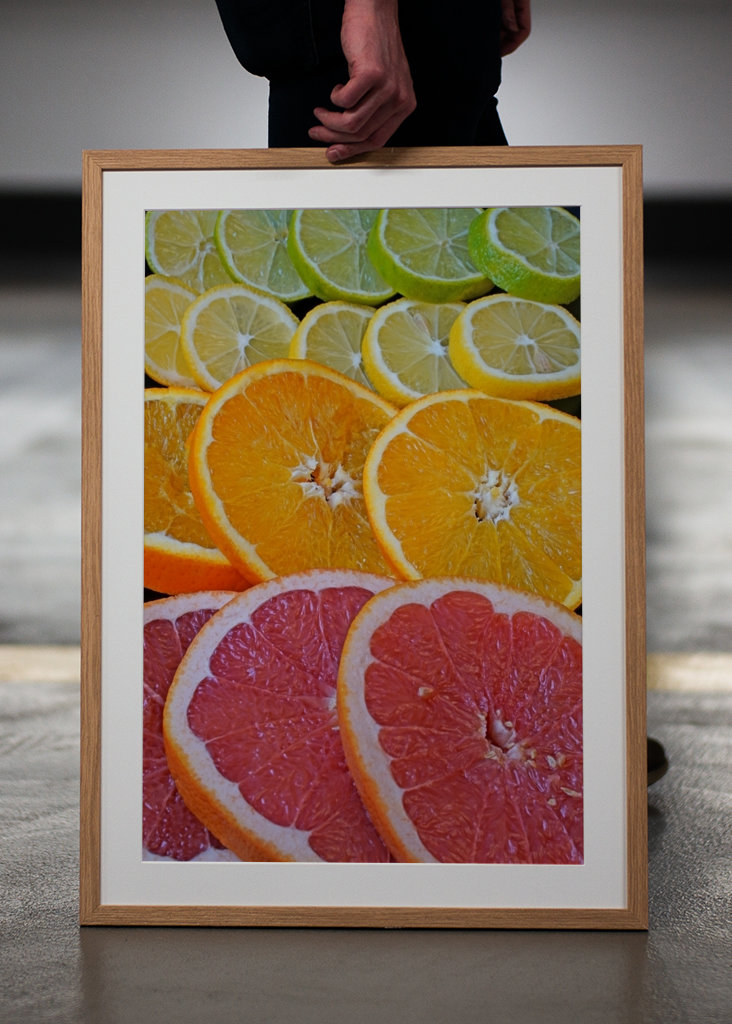 Zitrusfrüchte in Scheiben 