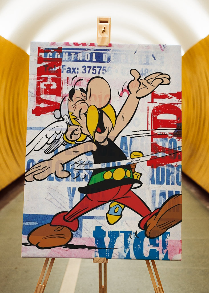 pop art - asterix